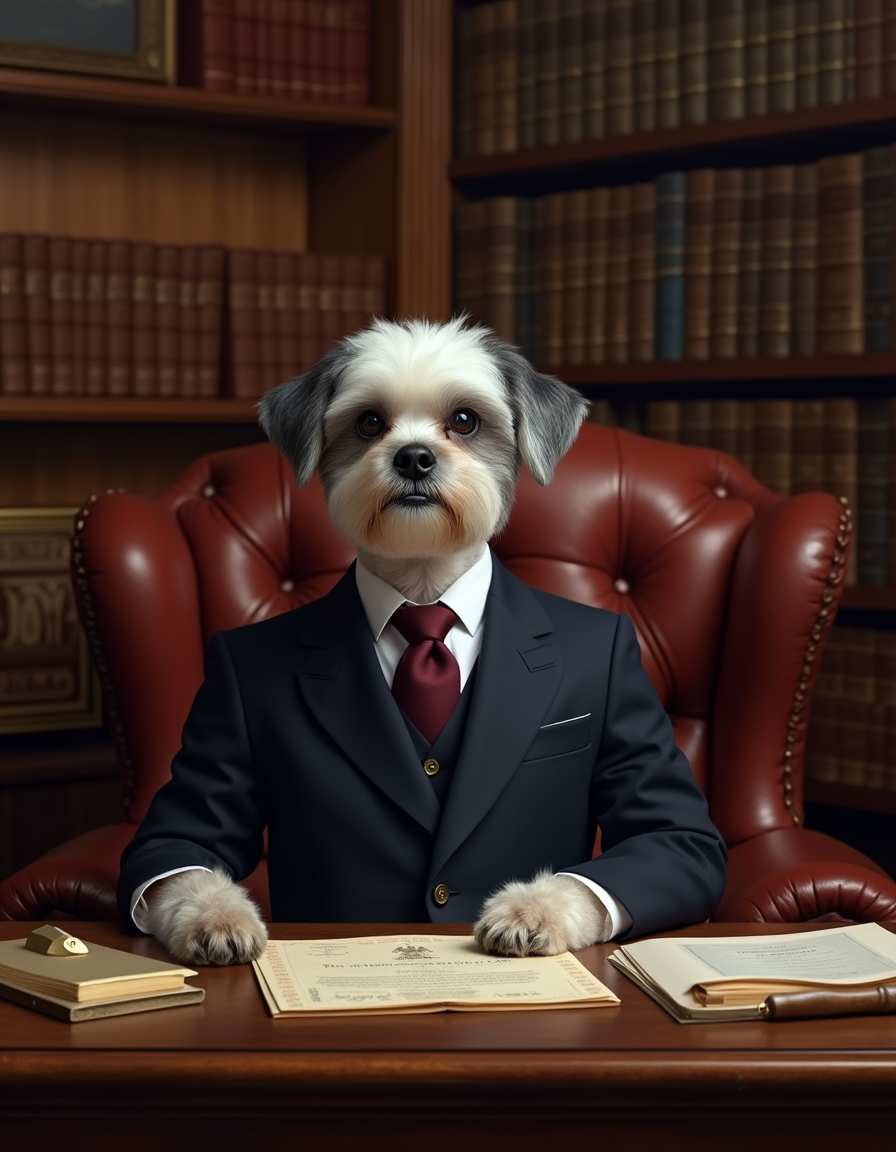 Official State Portrait of Dexter Esq., Chairman of the Conglomerate